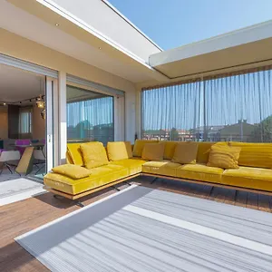  Apartment Venice New Luxury Penthouse - Free Parking And Roof Terrace
